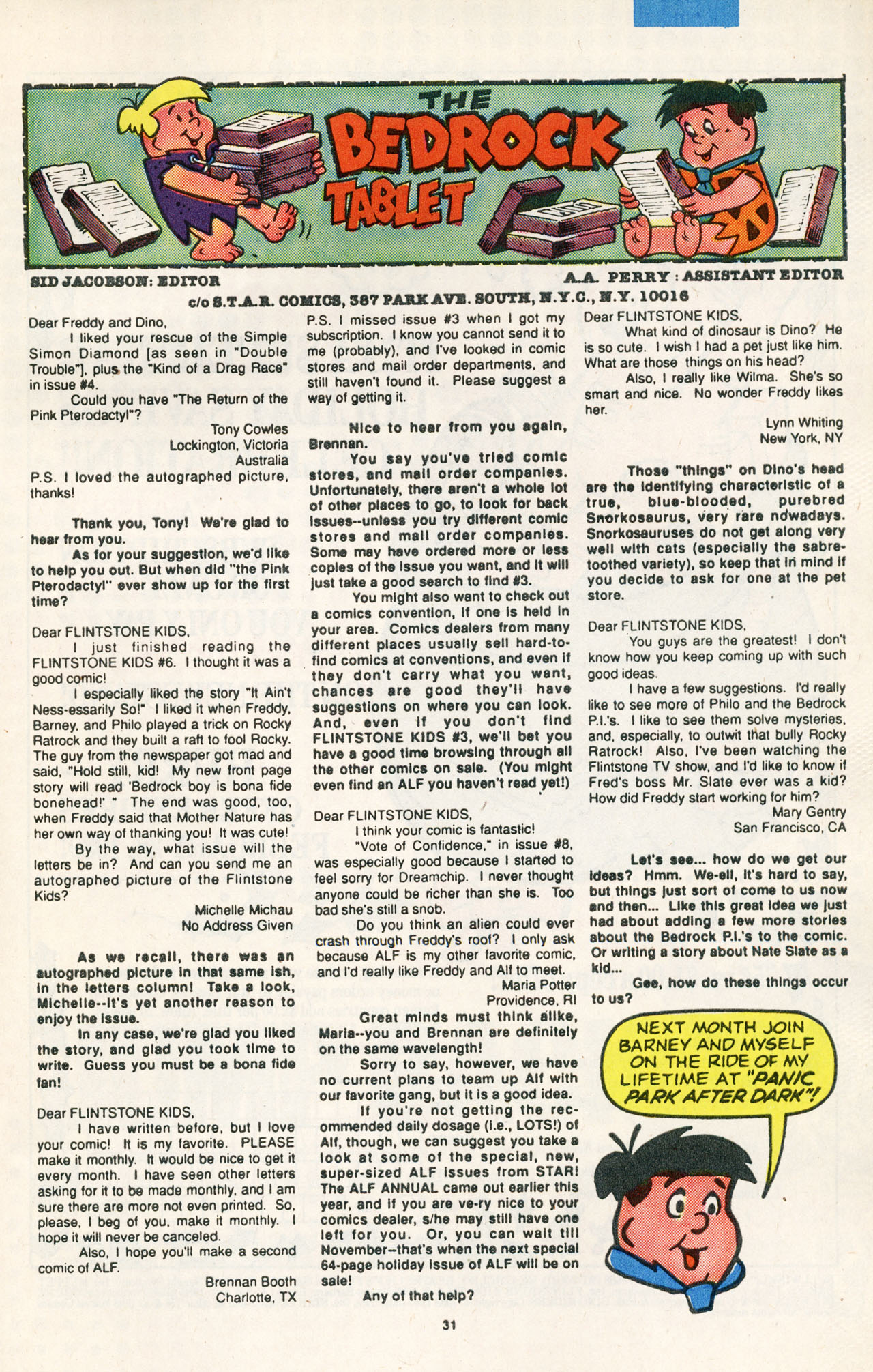 Read online The Flintstone Kids comic -  Issue #10 - 33