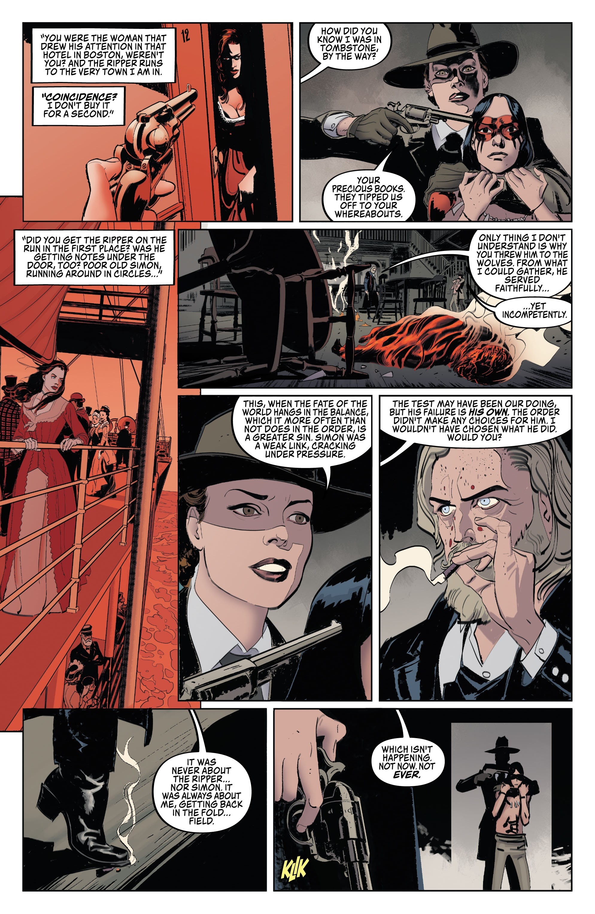 Read online Cross to Bear comic -  Issue #4 - 25