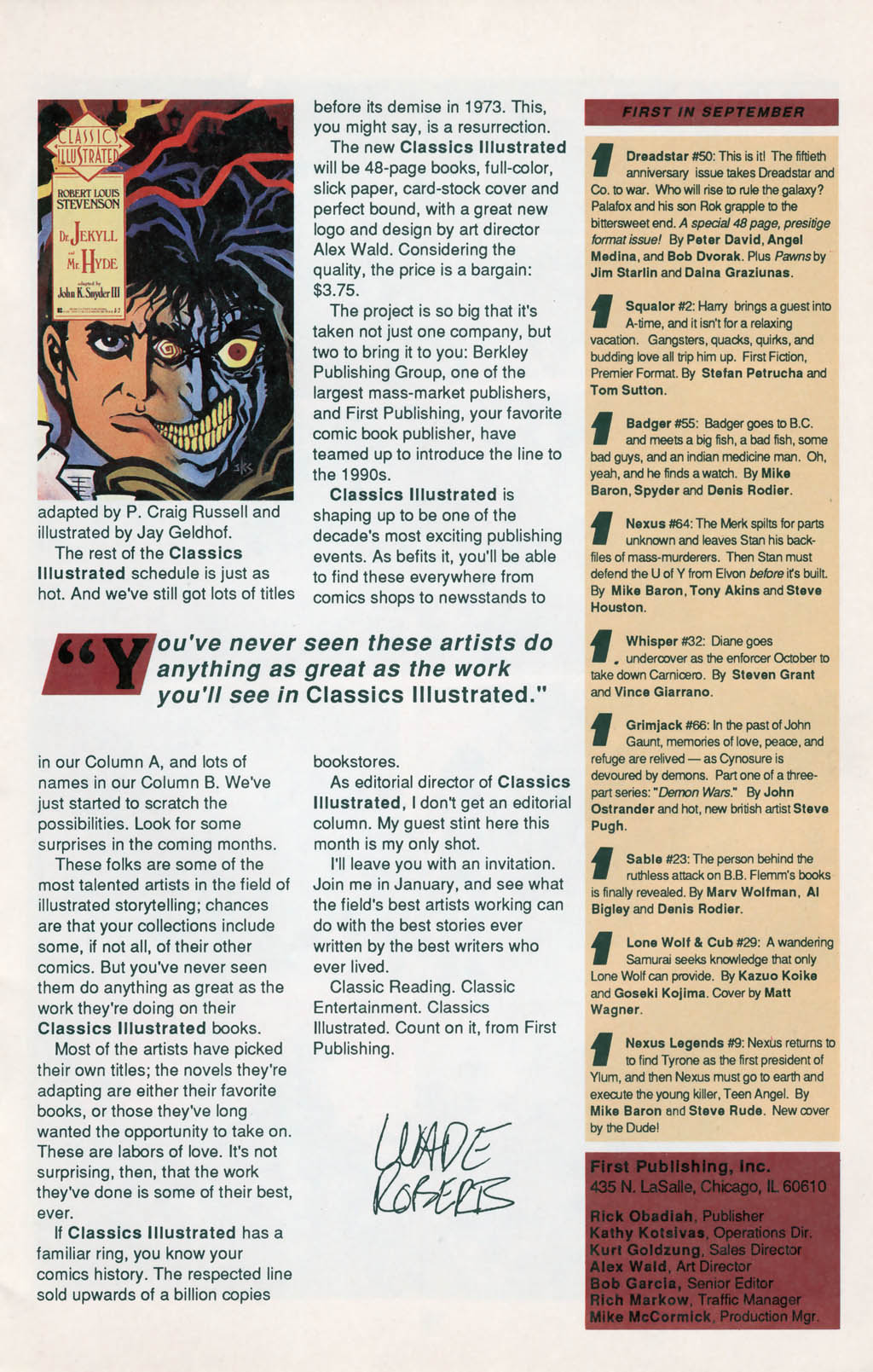 Read online Grimjack comic -  Issue #66 - 15