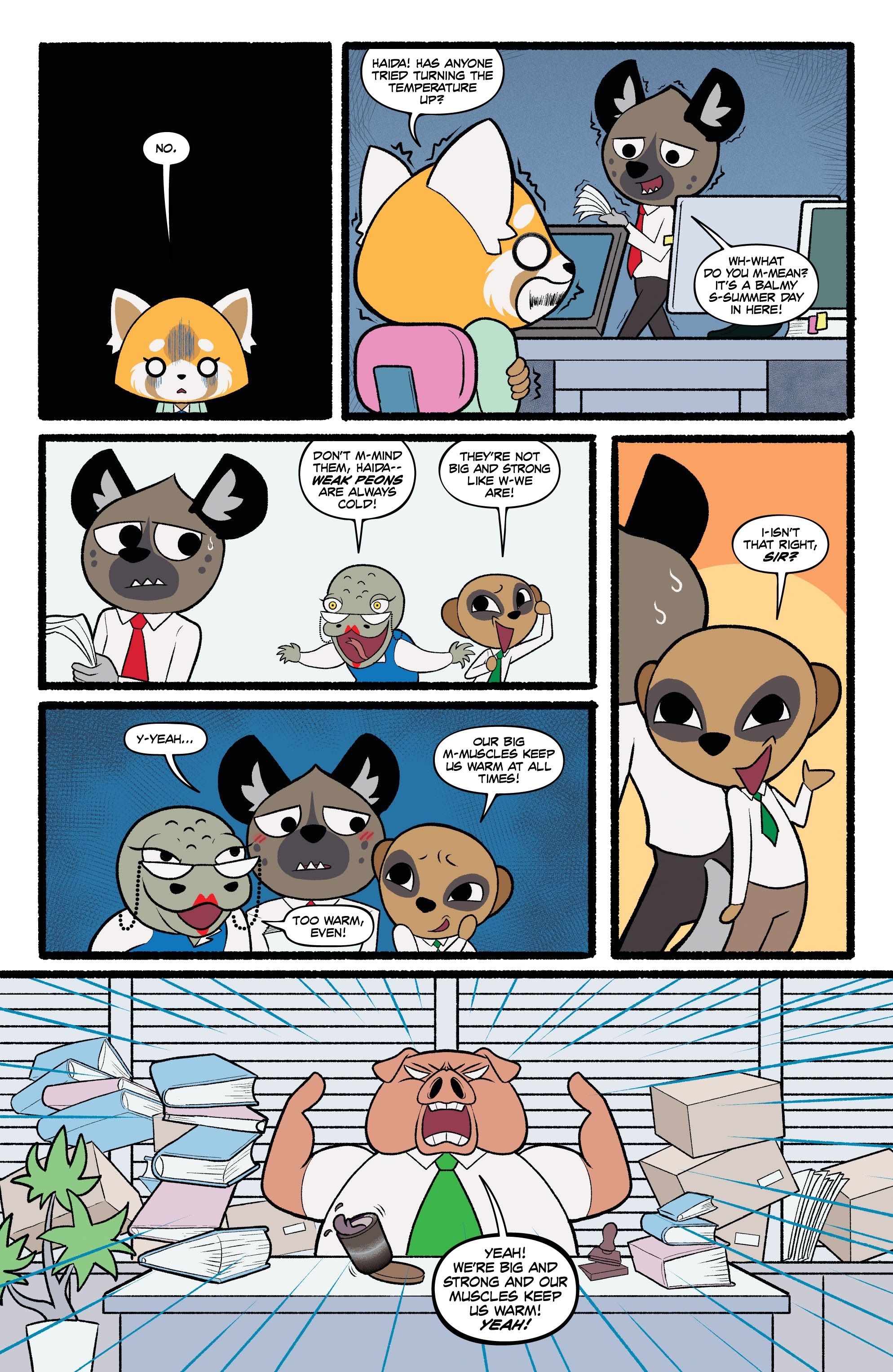 Read online Aggretsuko comic -  Issue #5 - 7