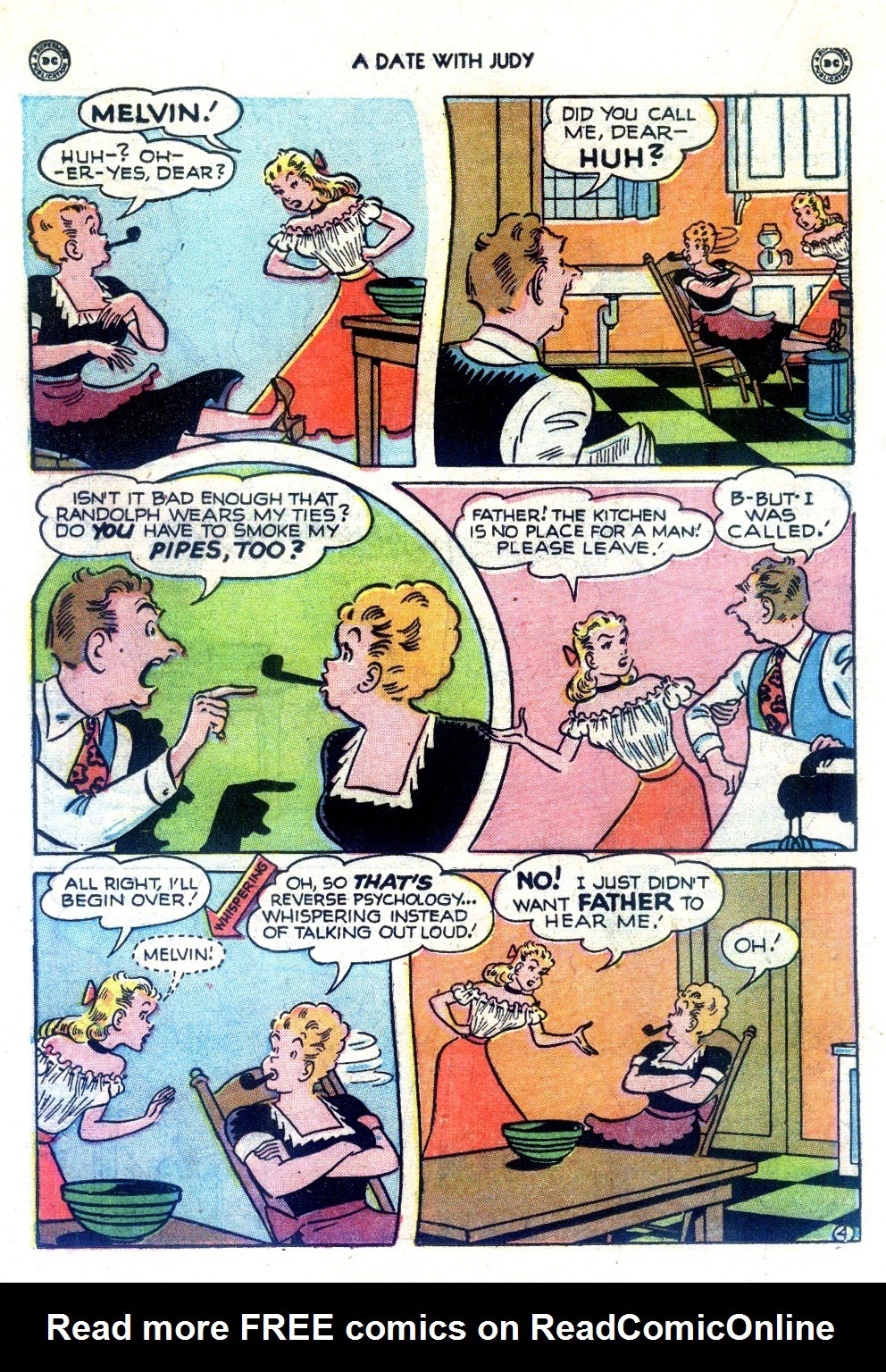 Read online A Date with Judy comic -  Issue #8 - 26