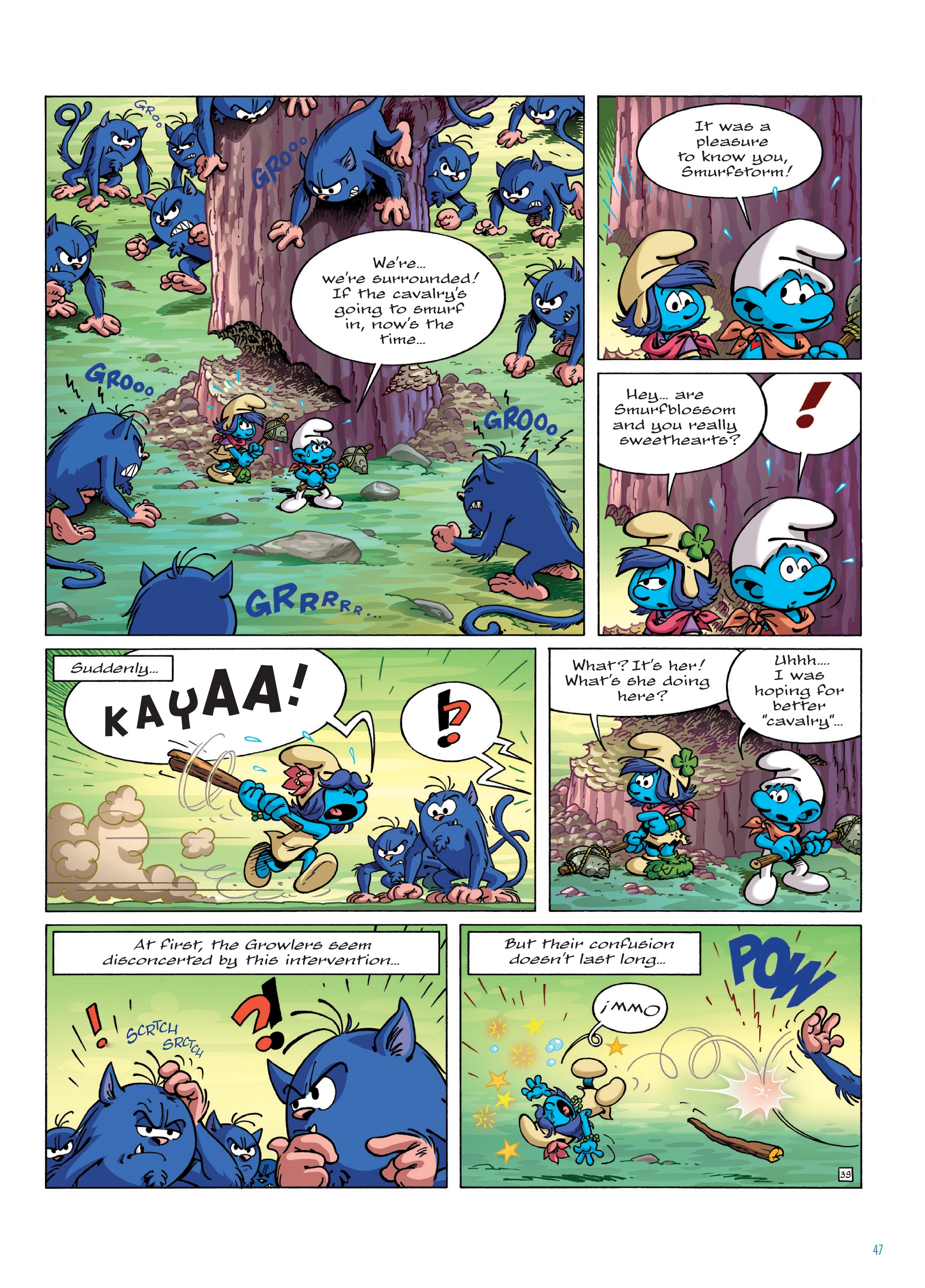 Read online Smurfs: The Village Behind The Wall comic -  Issue #2 - 47
