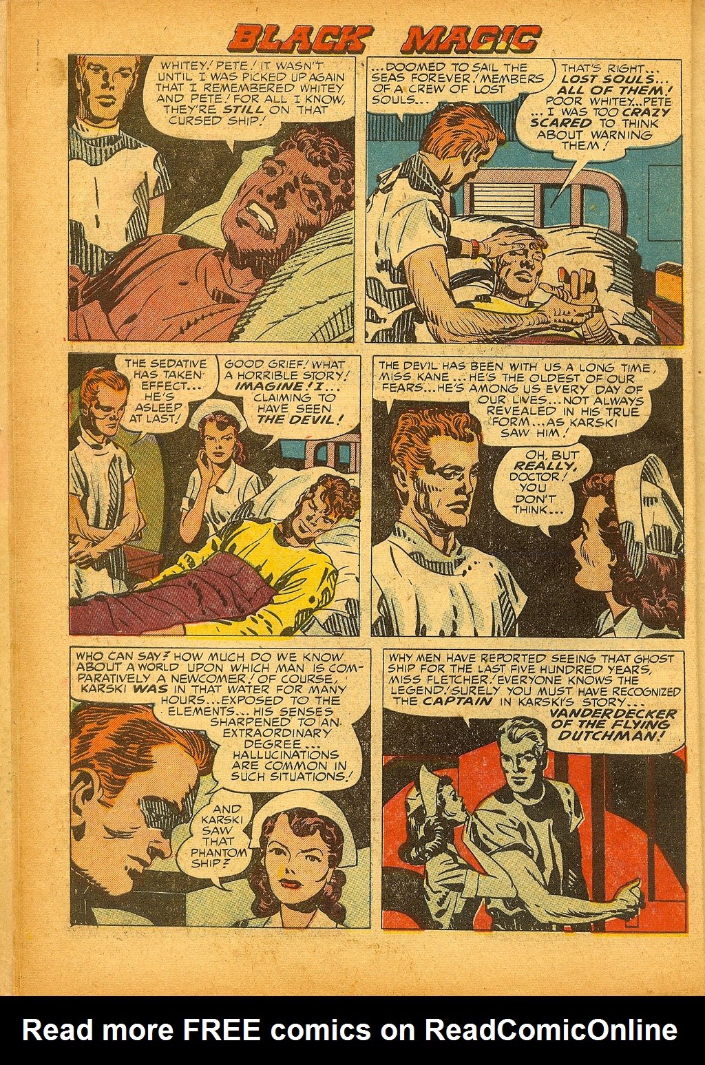 Read online Black Magic (1950) comic -  Issue #7 - 1