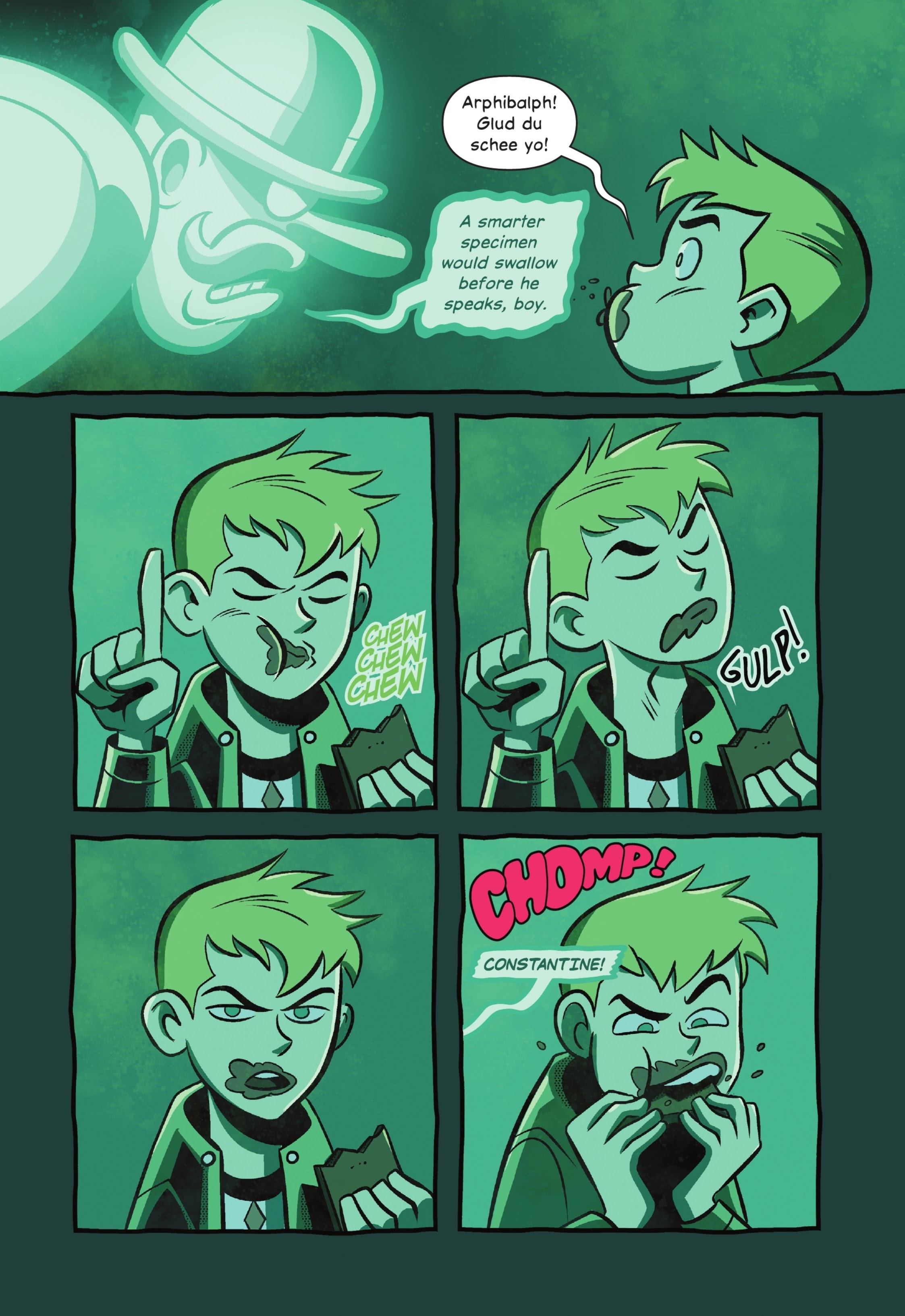 Read online The Mystery of the Meanest Teacher: A Johnny Constantine Graphic Novel comic -  Issue # TPB (Part 1) - 9