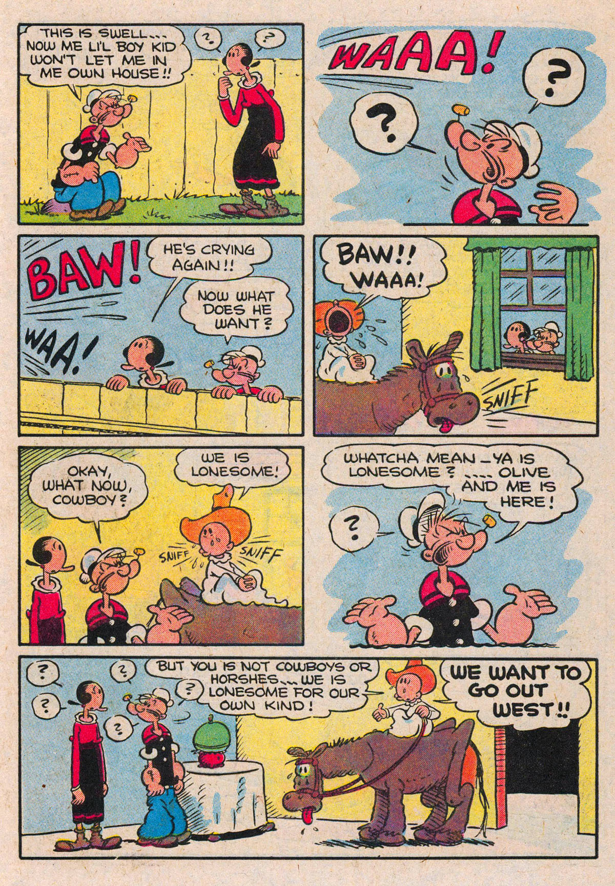 Read online Popeye (1948) comic -  Issue #169 - 29