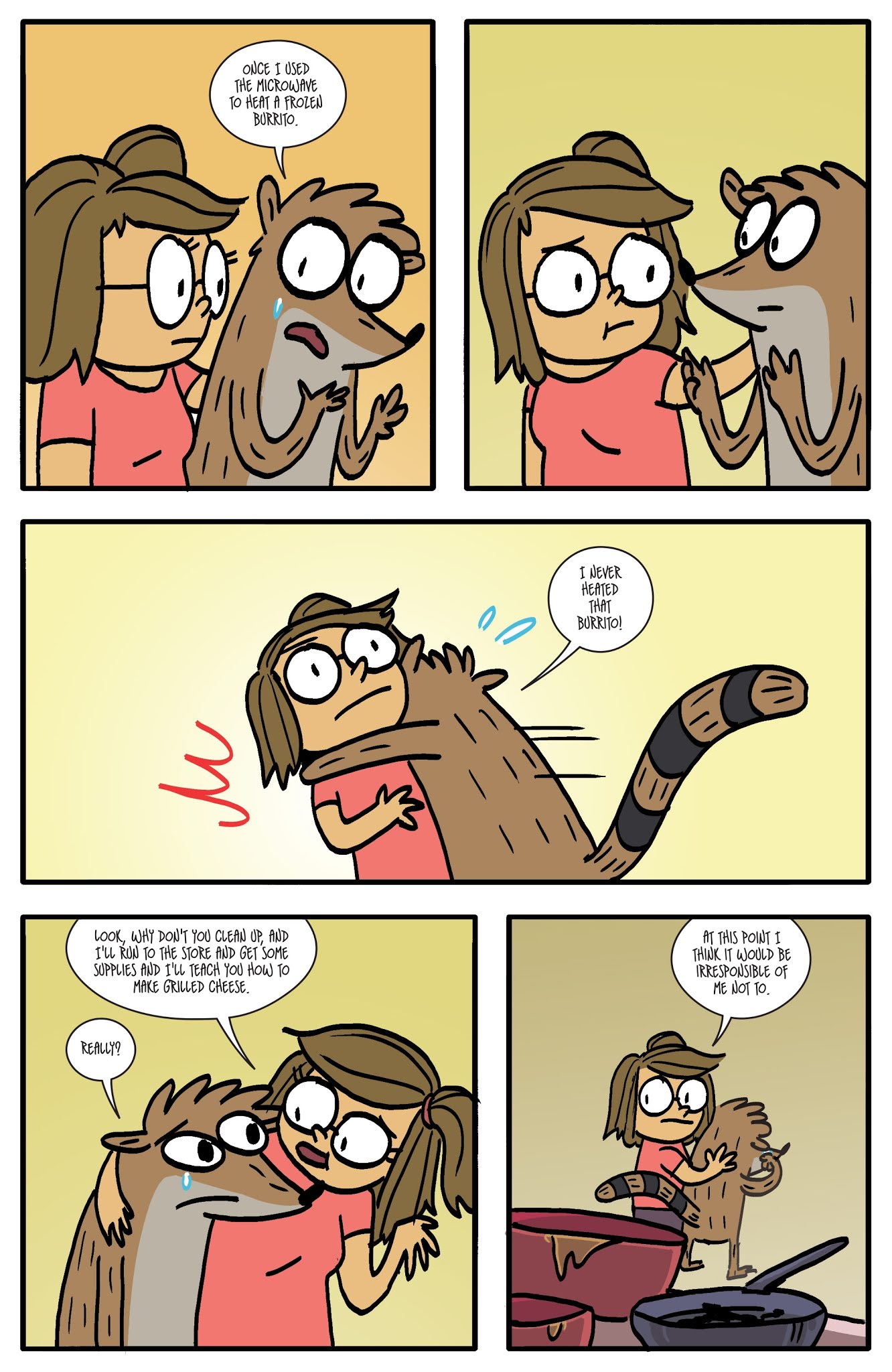 Read online Regular Show: Parks and Wreck comic -  Issue # TPB - 92