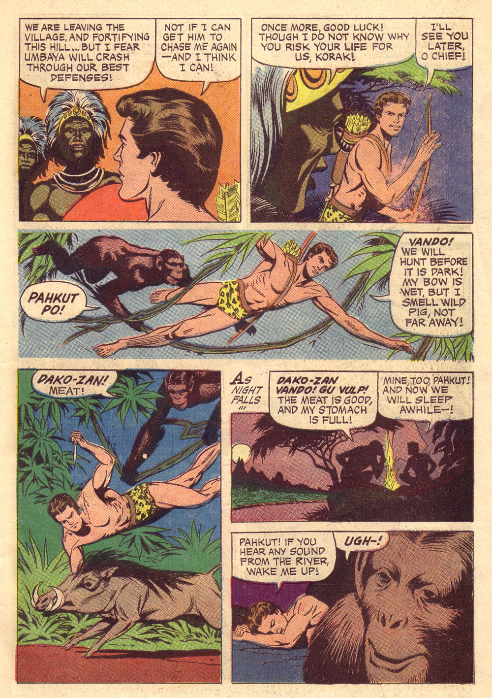 Read online Korak, Son of Tarzan (1964) comic -  Issue #5 - 31