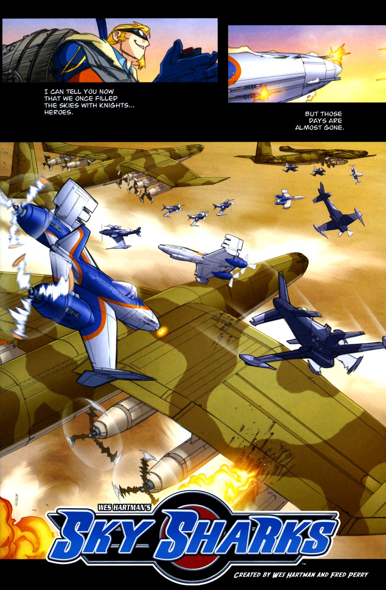 Read online Sky Sharks comic -  Issue #1 - 3
