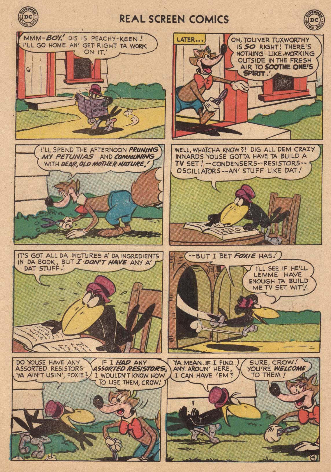 Read online Real Screen Comics comic -  Issue #96 - 30