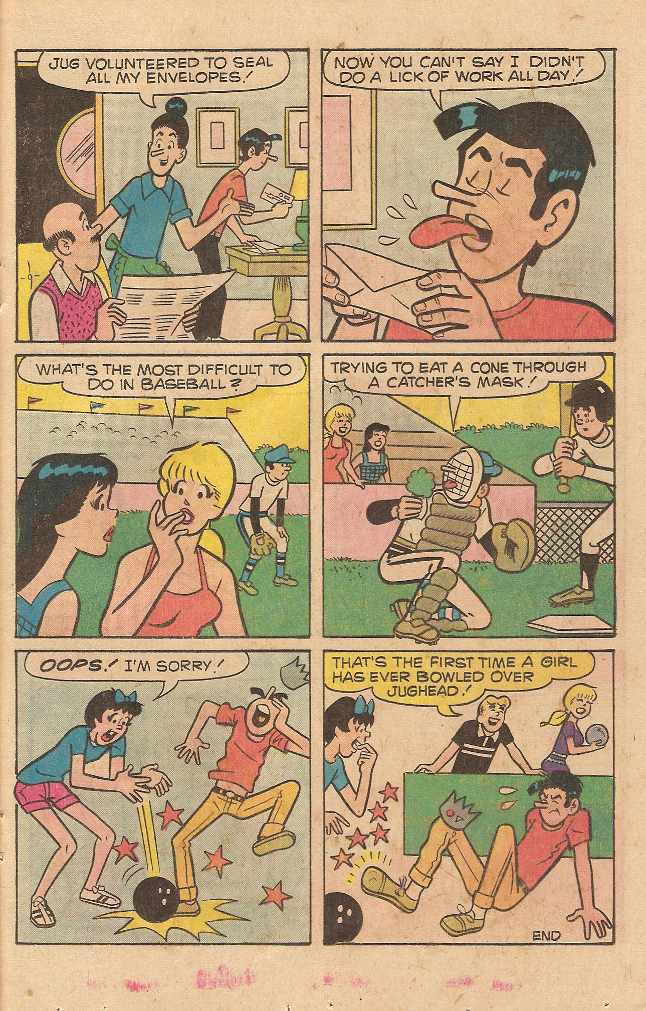 Read online Jughead's Jokes comic -  Issue #56 - 21