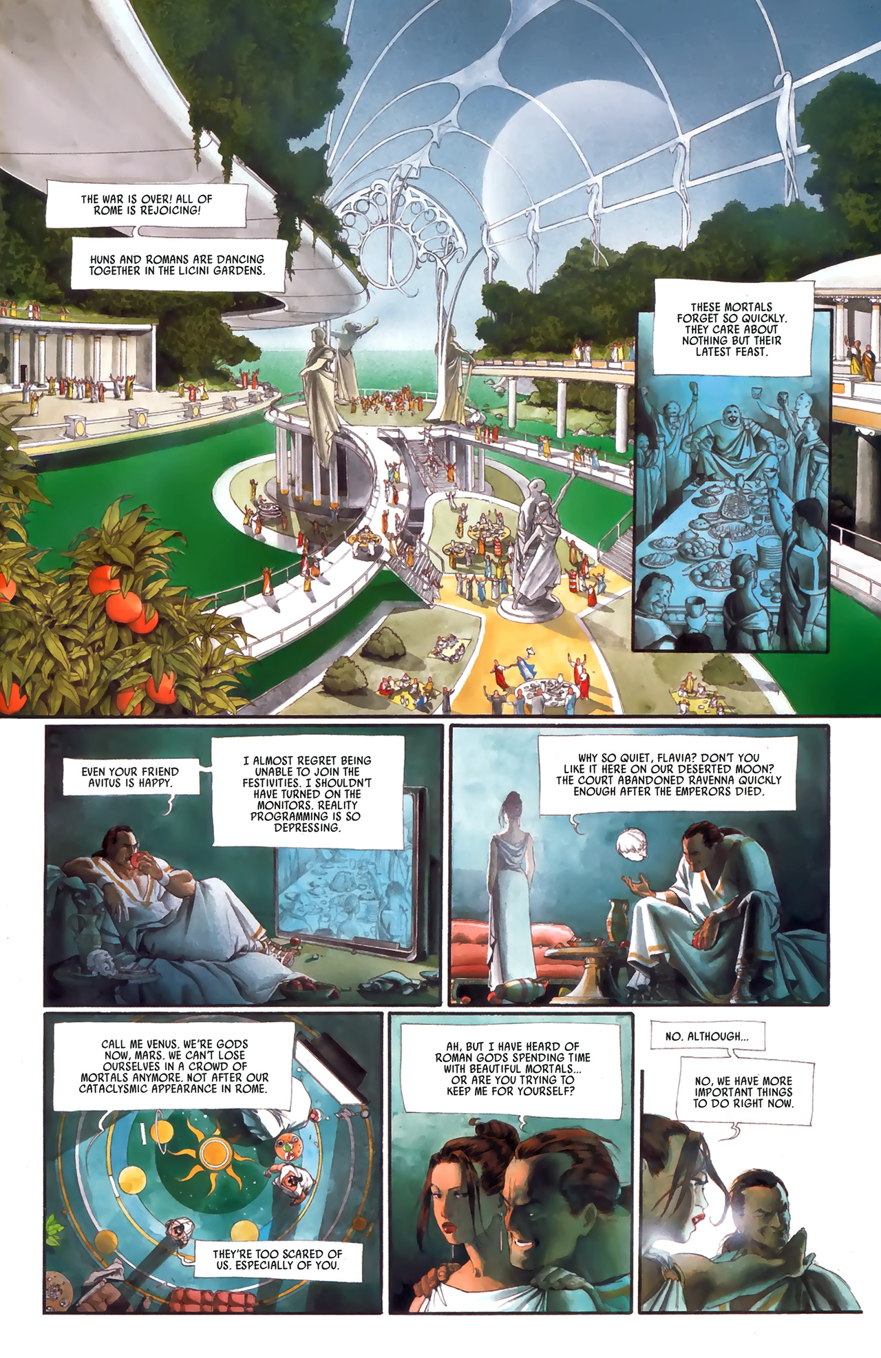 Read online Scourge Of The Gods: The Fall comic -  Issue #3 - 5