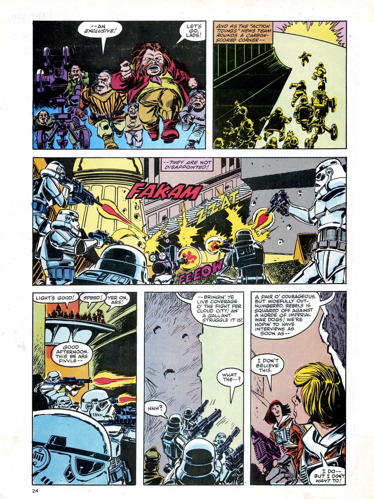 Read online Return of the Jedi comic -  Issue #101 - 24