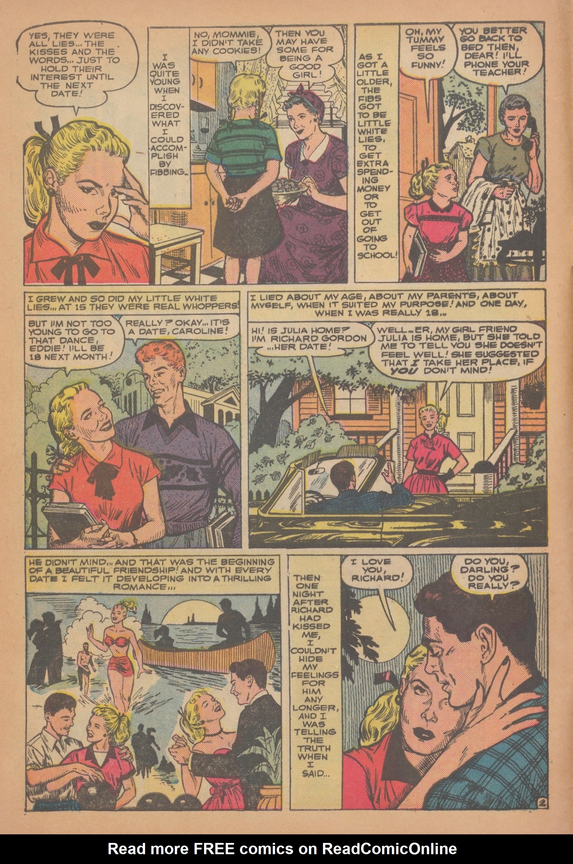 Read online Love Romances comic -  Issue #35 - 4