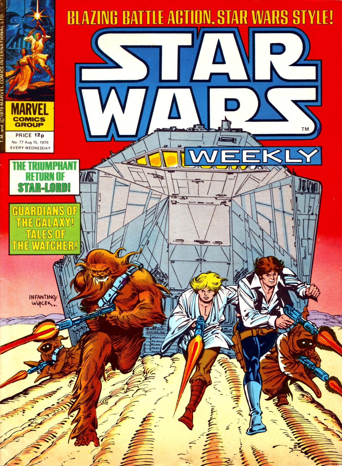 Read online Star Wars Weekly comic -  Issue #77 - 1