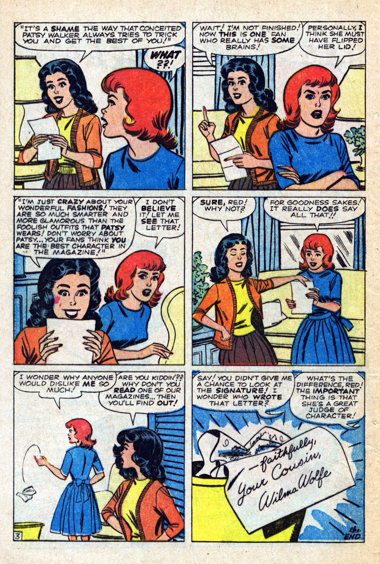 Read online Patsy and Hedy comic -  Issue #86 - 12