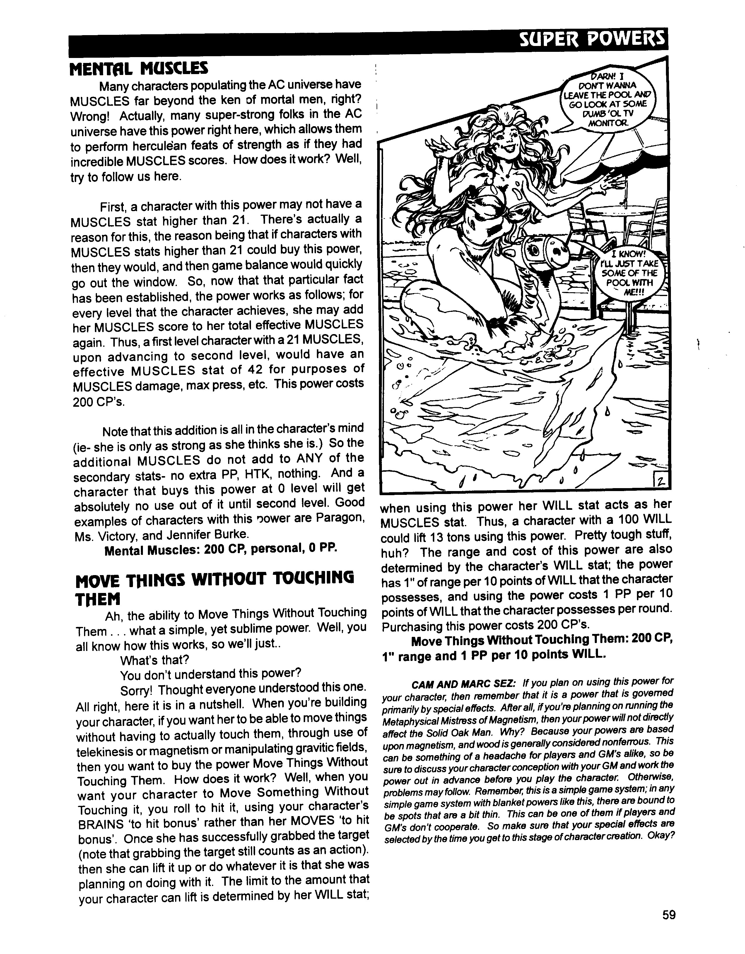 Read online Superbabes: The Femforce Role-Playing Game comic -  Issue # TPB - 61