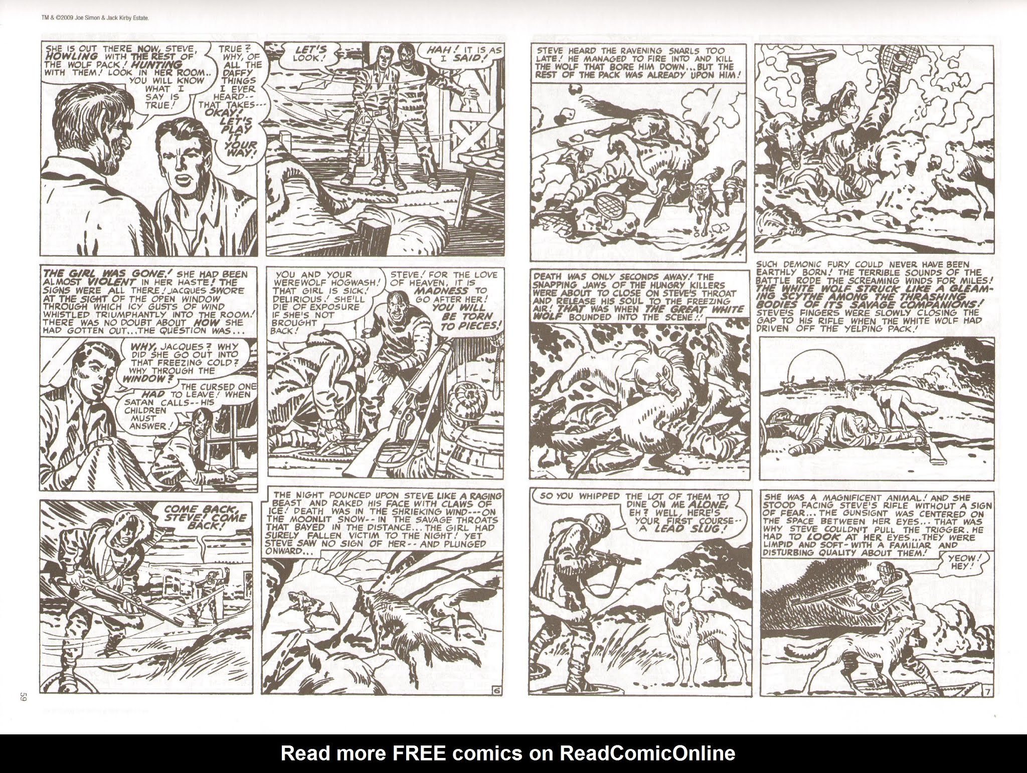 Read online The Jack Kirby Collector comic -  Issue #53 - 59