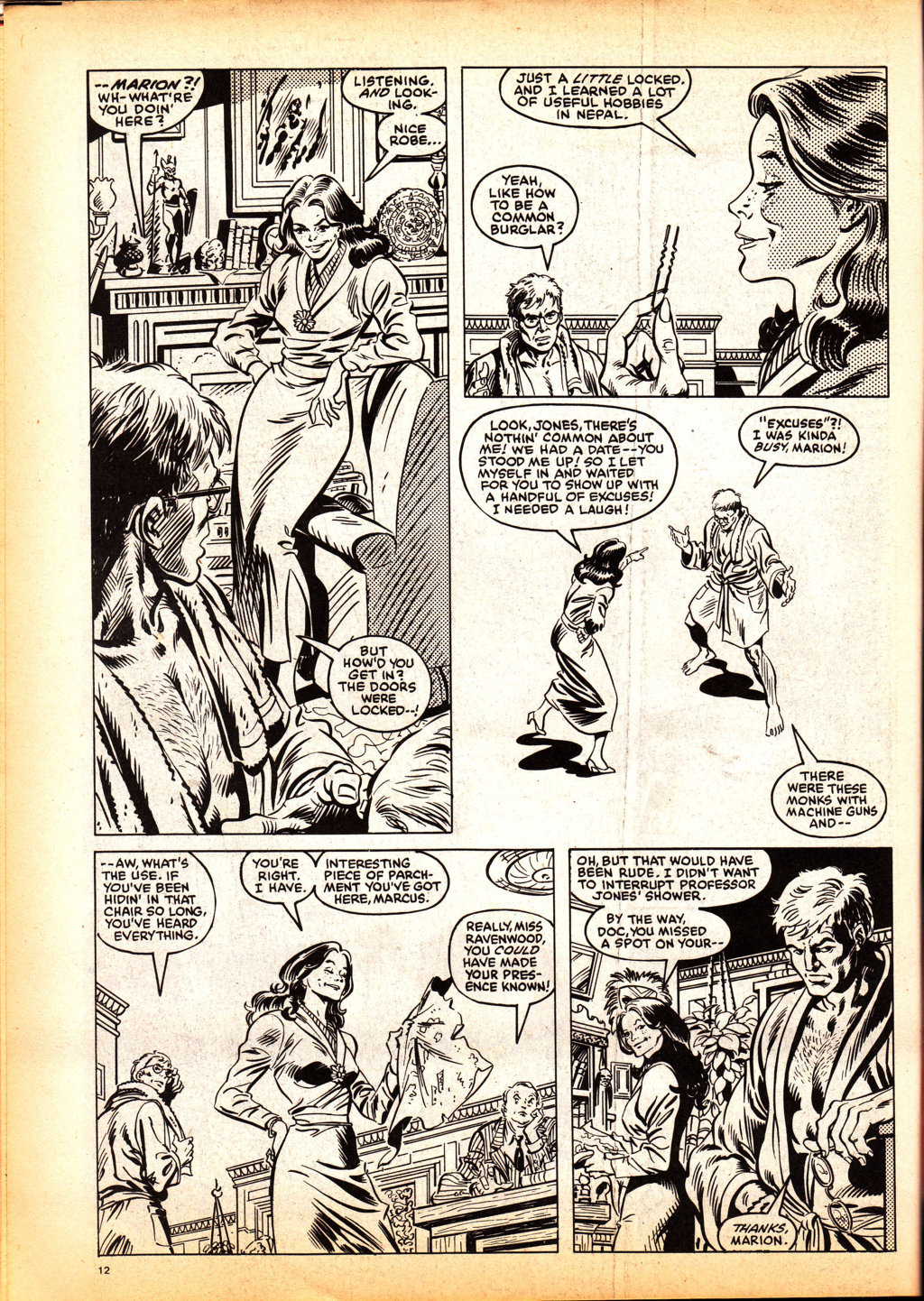 Read online Indiana Jones comic -  Issue #4 - 12