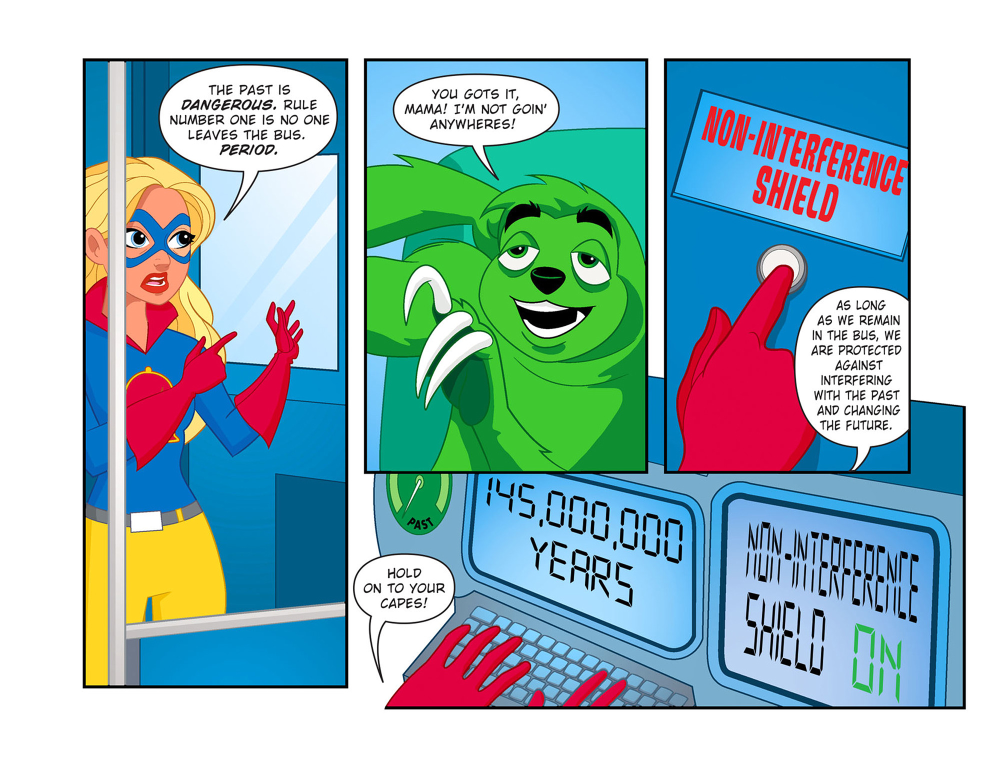 Read online DC Super Hero Girls: Past Times at Super Hero High comic -  Issue #1 - 12