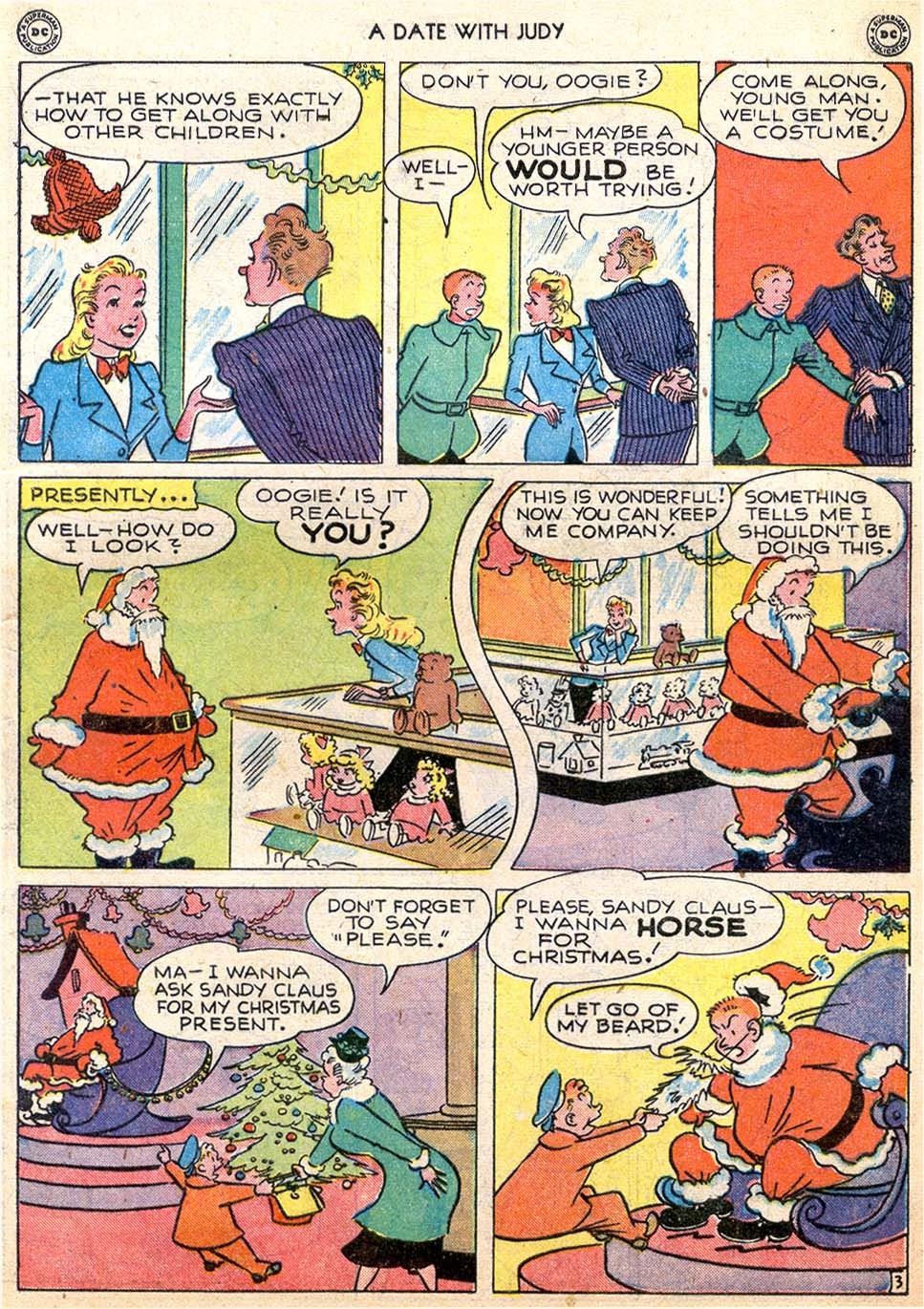 Read online A Date with Judy comic -  Issue #3 - 5