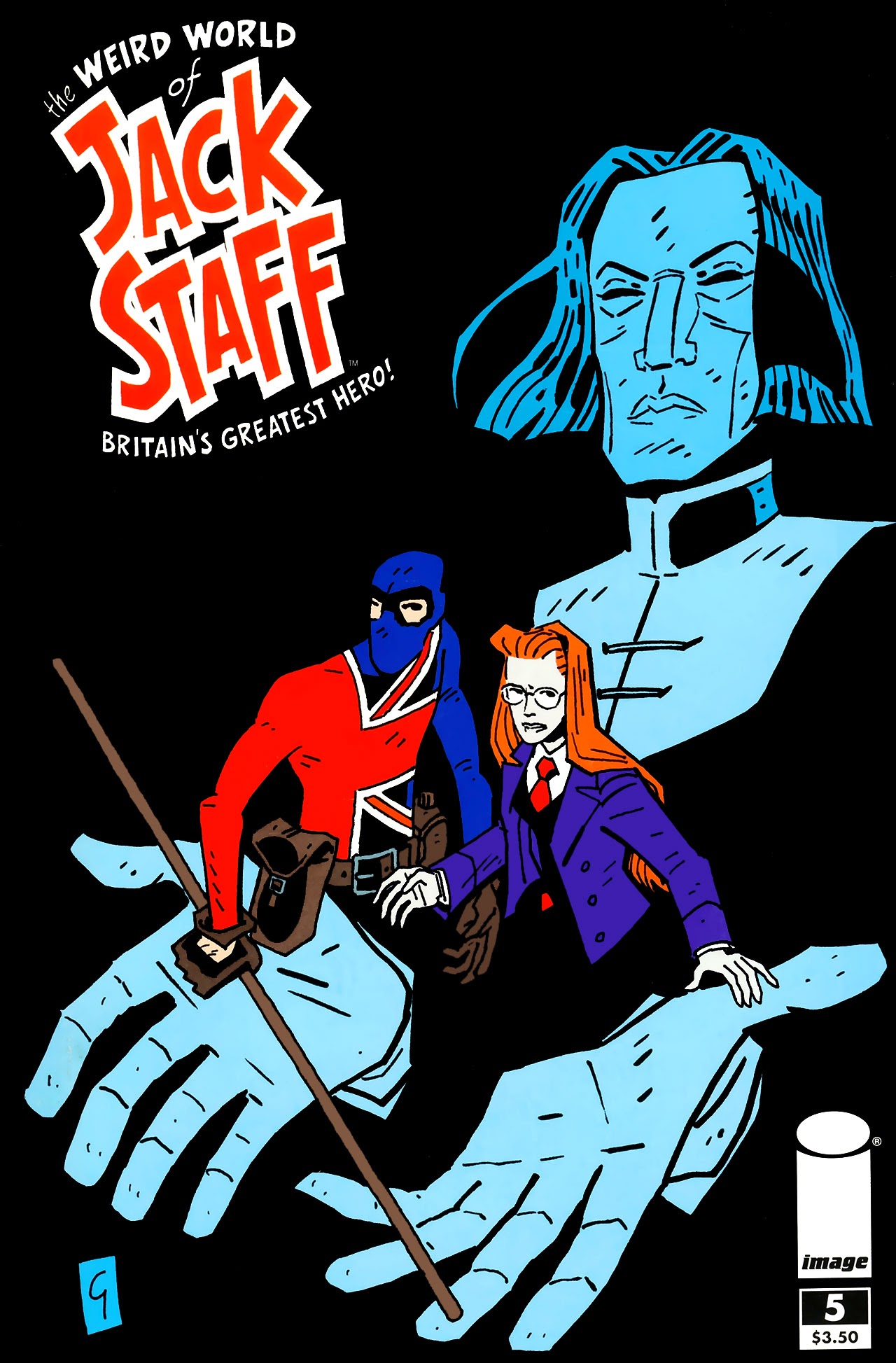 Read online Weird World of Jack Staff comic -  Issue #5 - 1