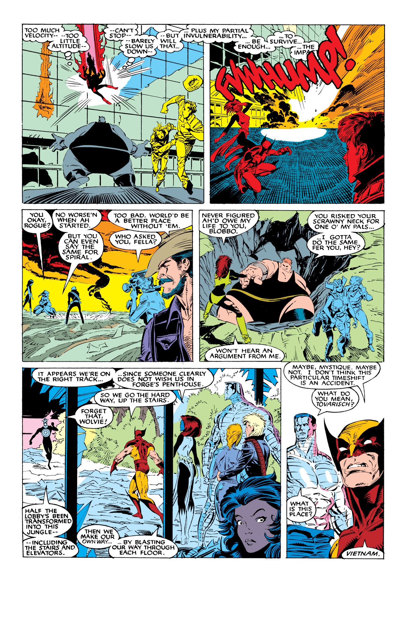 Read online X-Men: Fall of the Mutants comic -  Issue # TPB 1 (Part 2) - 96