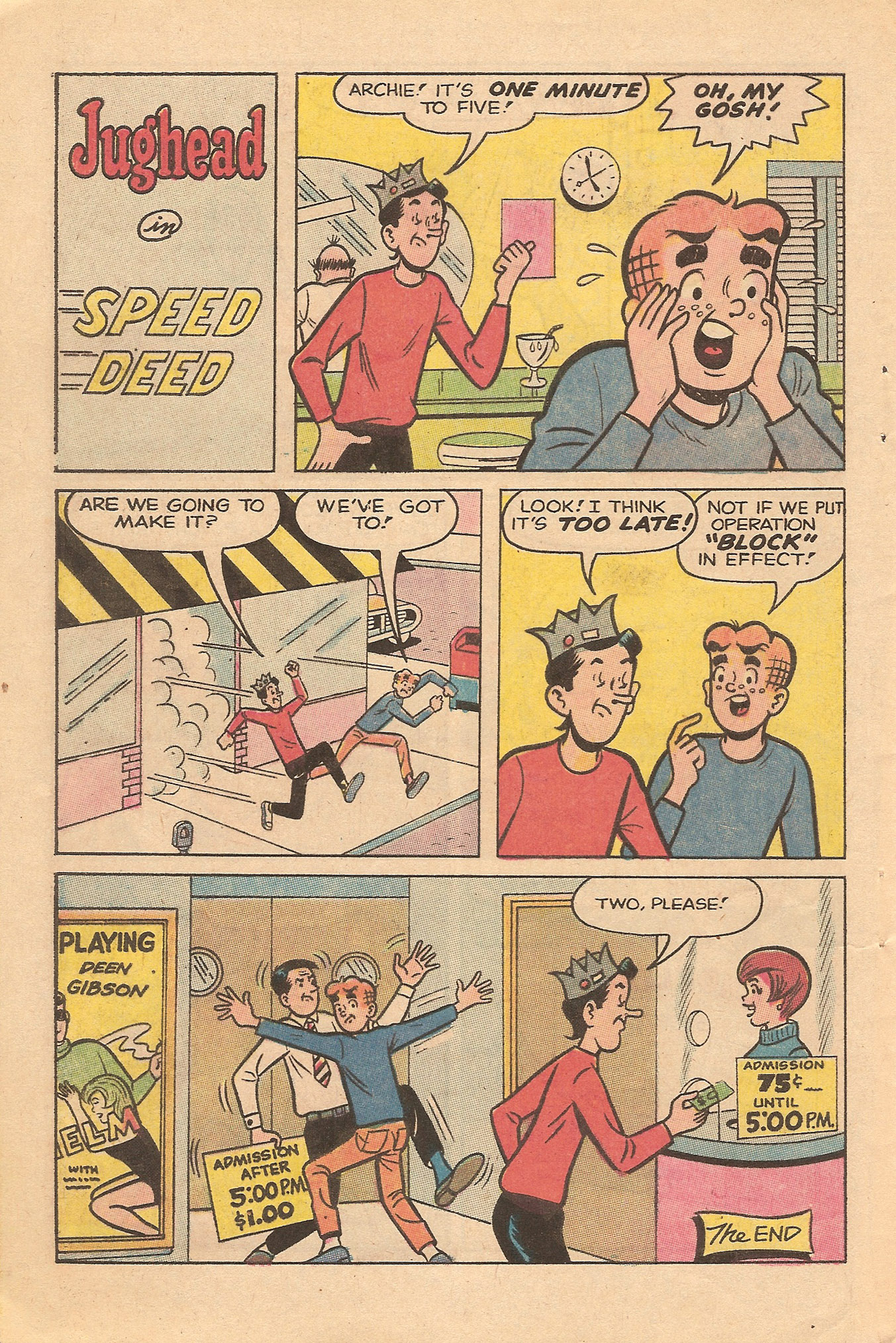 Read online Jughead's Jokes comic -  Issue #22 - 62