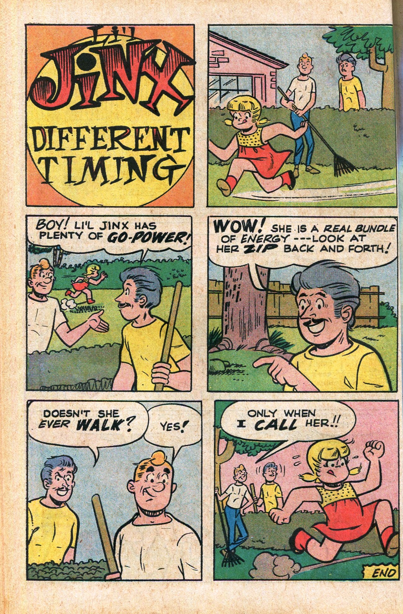 Read online Reggie's Wise Guy Jokes comic -  Issue #8 - 24