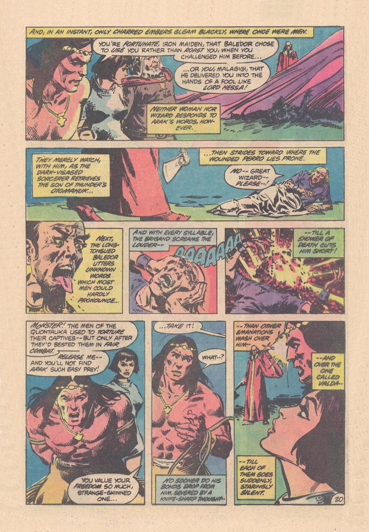 Read online Arak Son of Thunder comic -  Issue #3 - 25