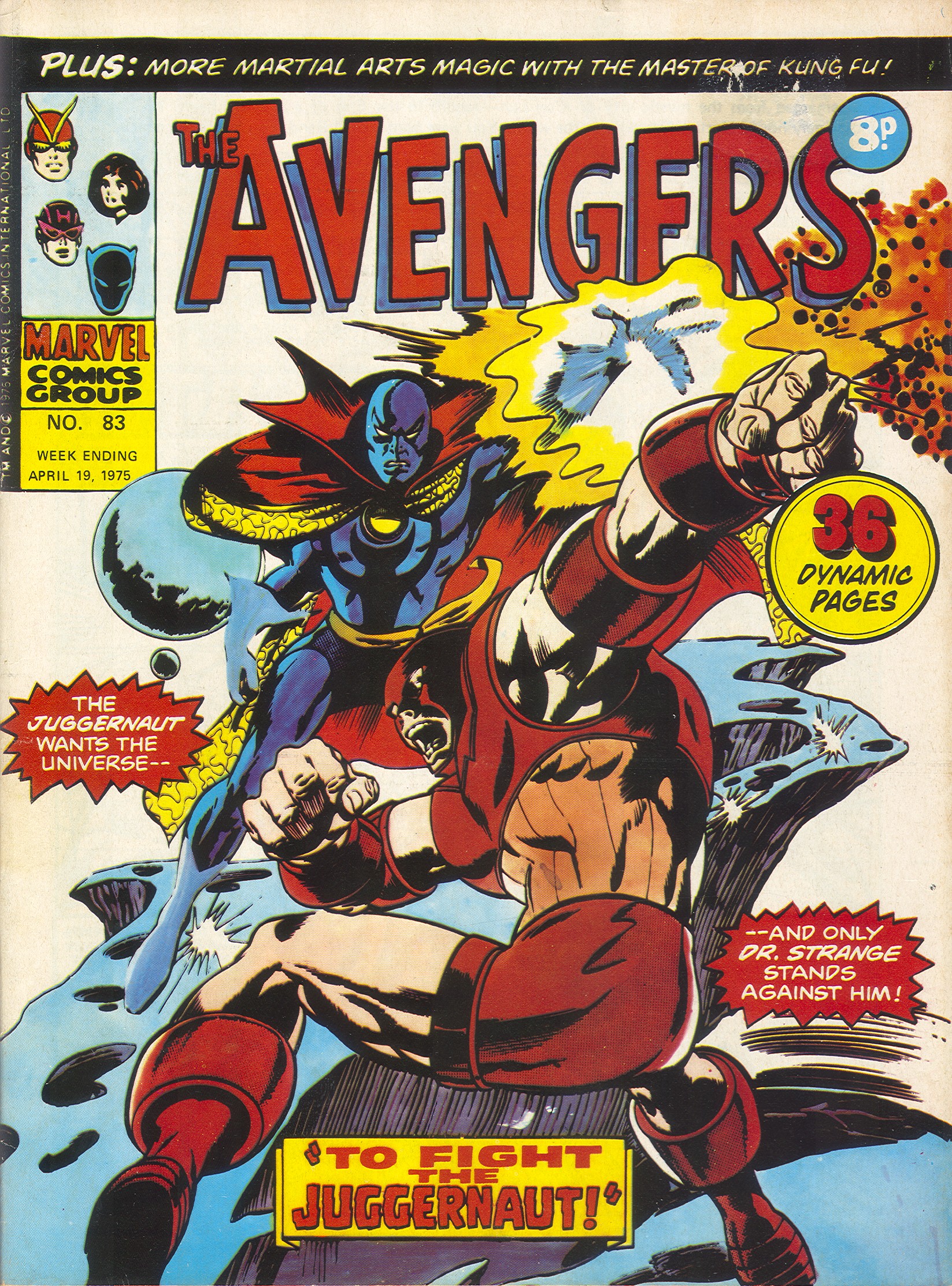 Read online The Avengers (1973) comic -  Issue #83 - 1