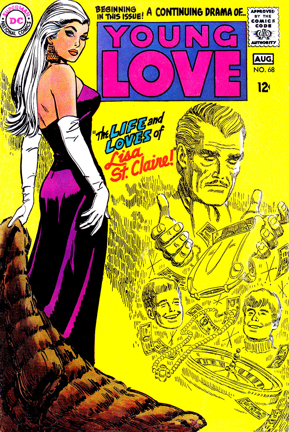 Read online Young Love (1963) comic -  Issue #68 - 1