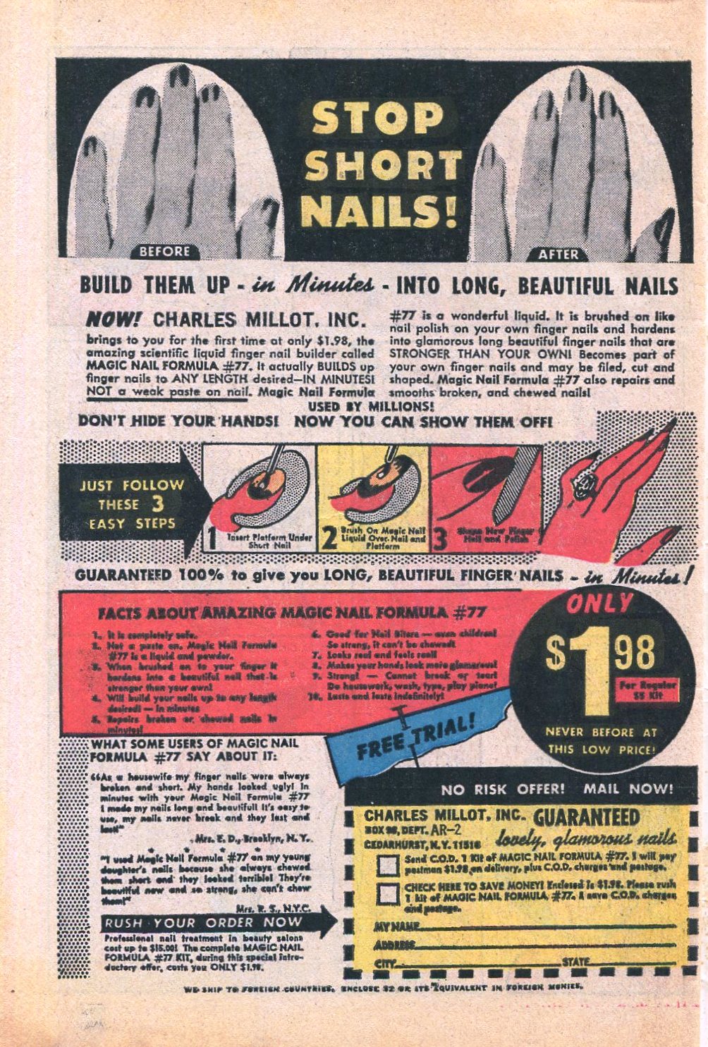 Read online Jughead's Jokes comic -  Issue #36 - 50