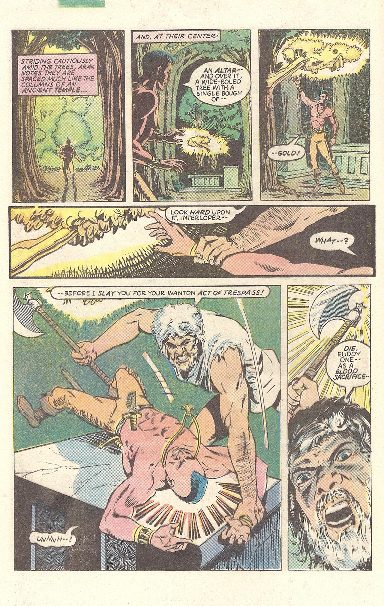 Read online Arak Son of Thunder comic -  Issue #28 - 16