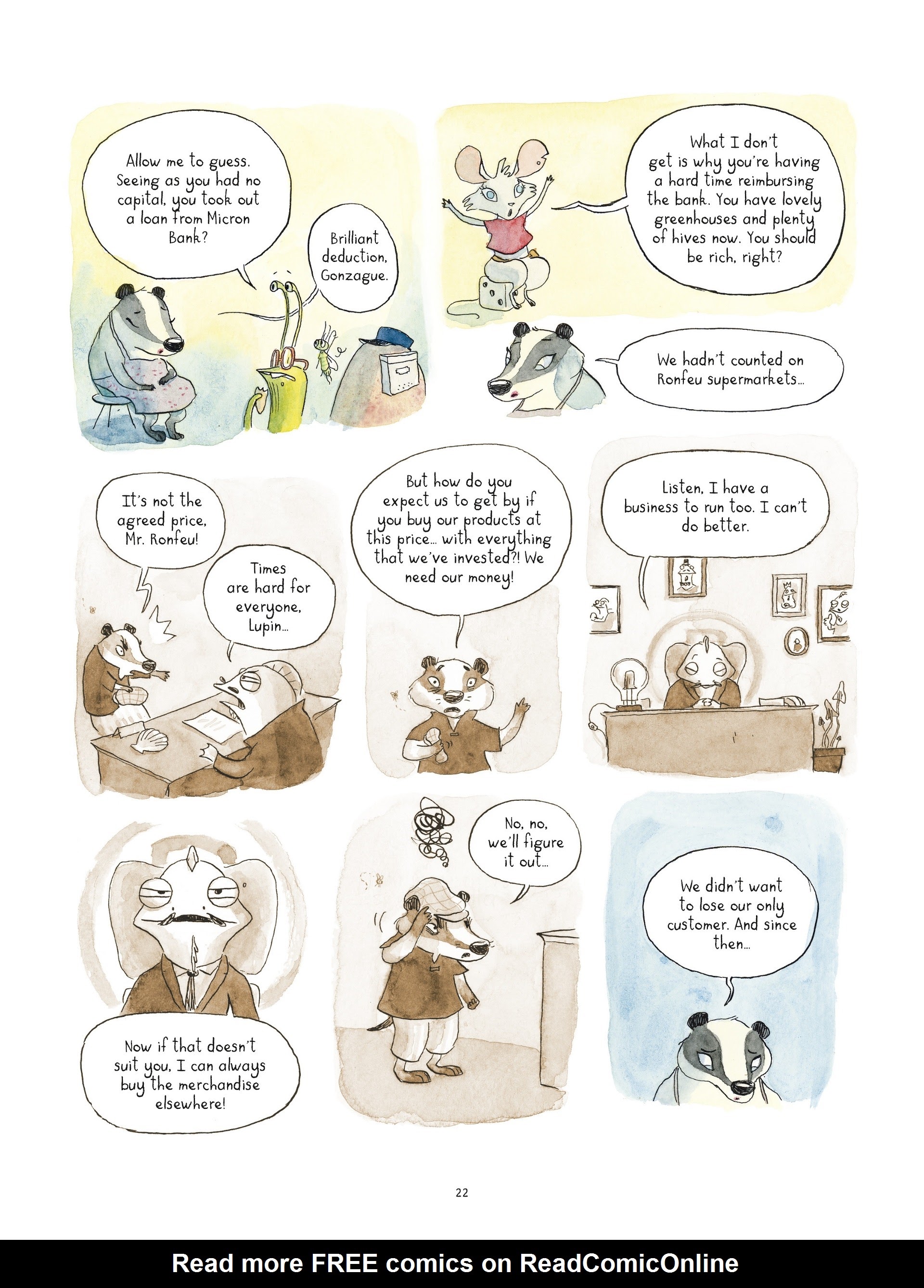 Read online The Mitaines Gang comic -  Issue # TPB 2 - 22