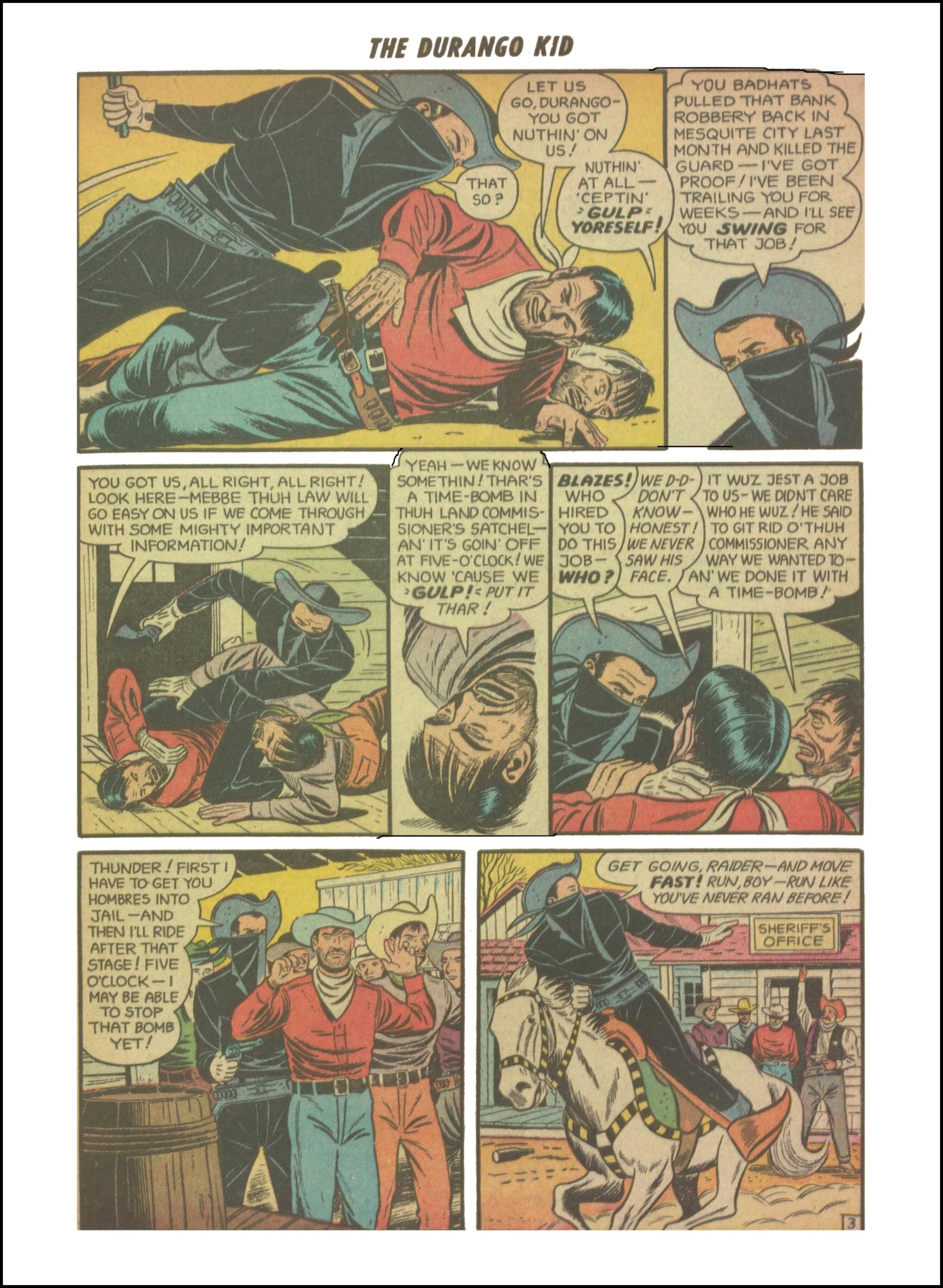 Read online Charles Starrett as The Durango Kid comic -  Issue #28 - 13