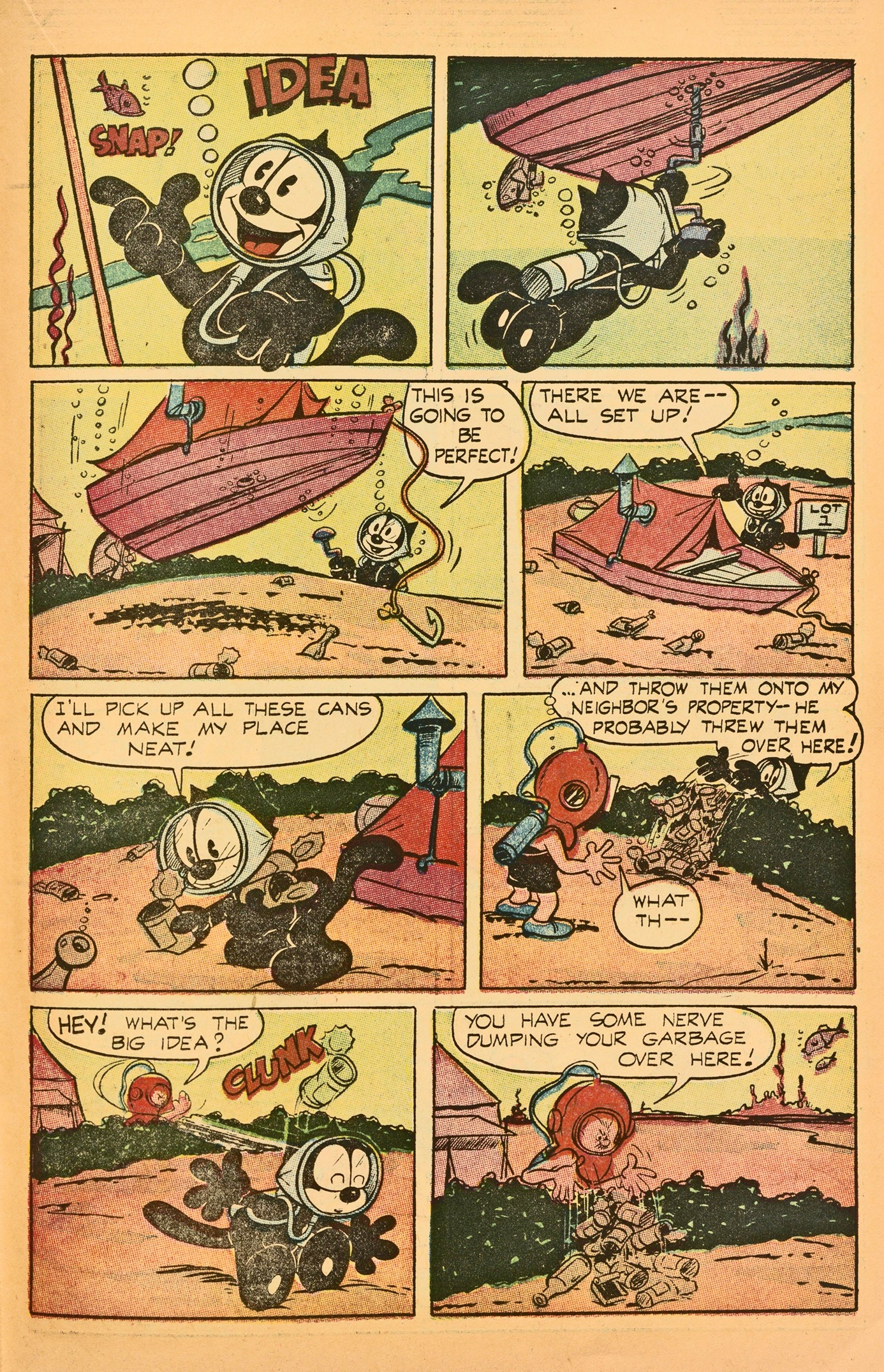 Read online Felix the Cat (1951) comic -  Issue #60 - 19