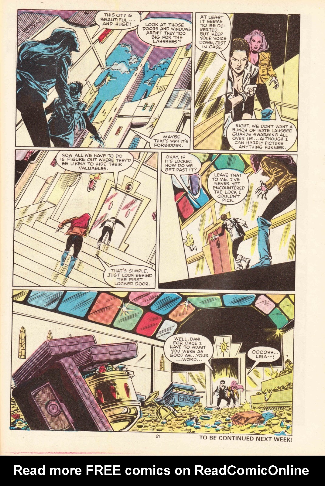 Read online Return of the Jedi comic -  Issue #5 - 21