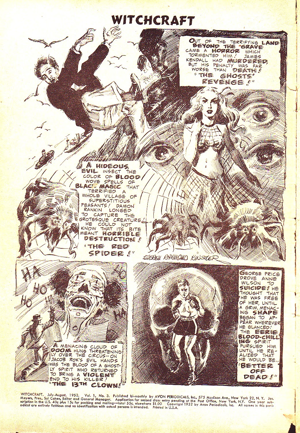 Read online Witchcraft (1952) comic -  Issue #3 - 2
