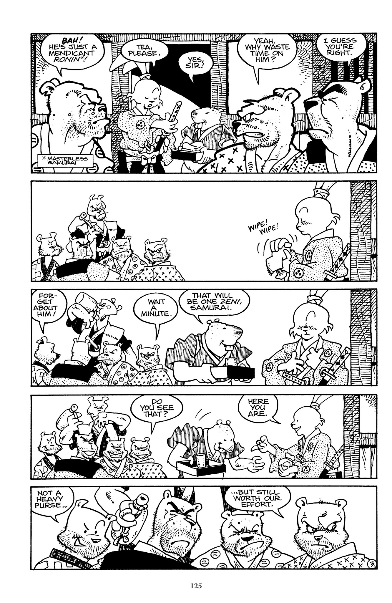 Read online The Usagi Yojimbo Saga comic -  Issue # TPB 2 - 125