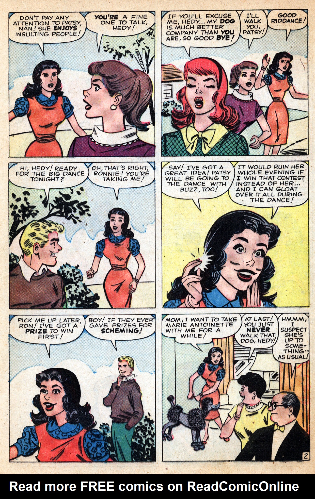 Read online Patsy and Hedy comic -  Issue #70 - 21