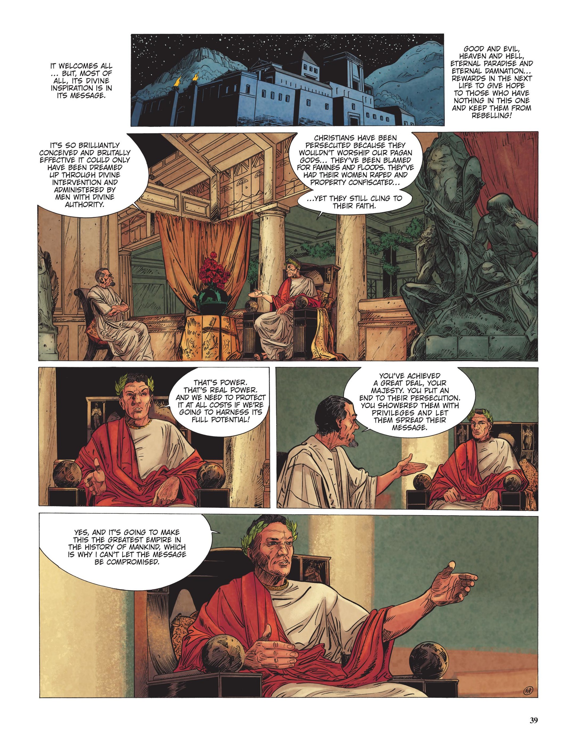 Read online The Last Templar comic -  Issue #6 - 40