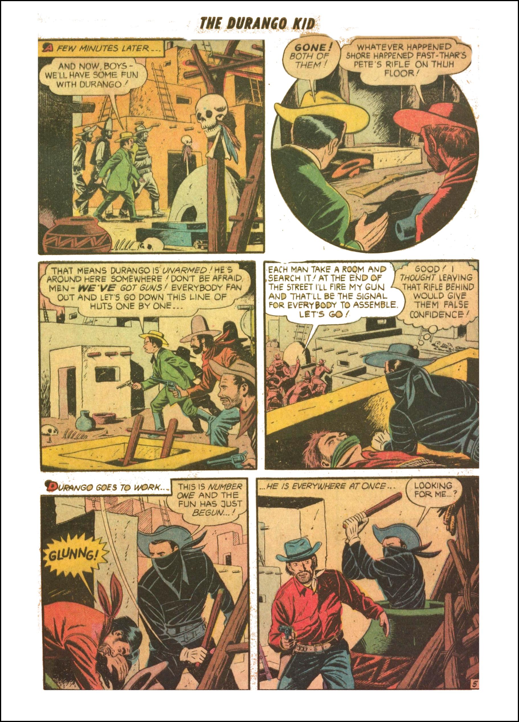 Read online Charles Starrett as The Durango Kid comic -  Issue #21 - 7