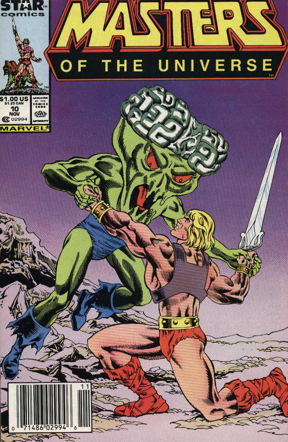 Read online Masters of the Universe (1986) comic -  Issue #10 - 1
