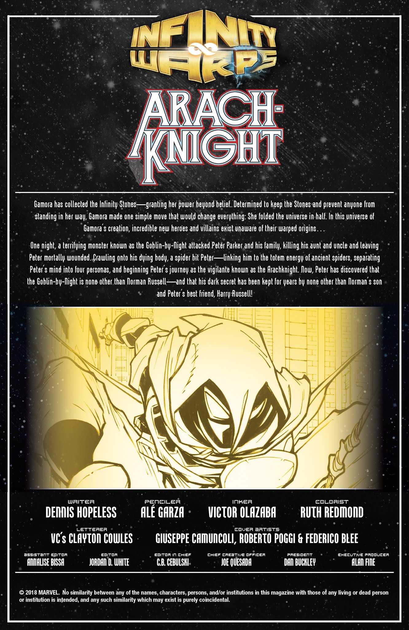 Read online Infinity Wars: Arachknight comic -  Issue #2 - 2