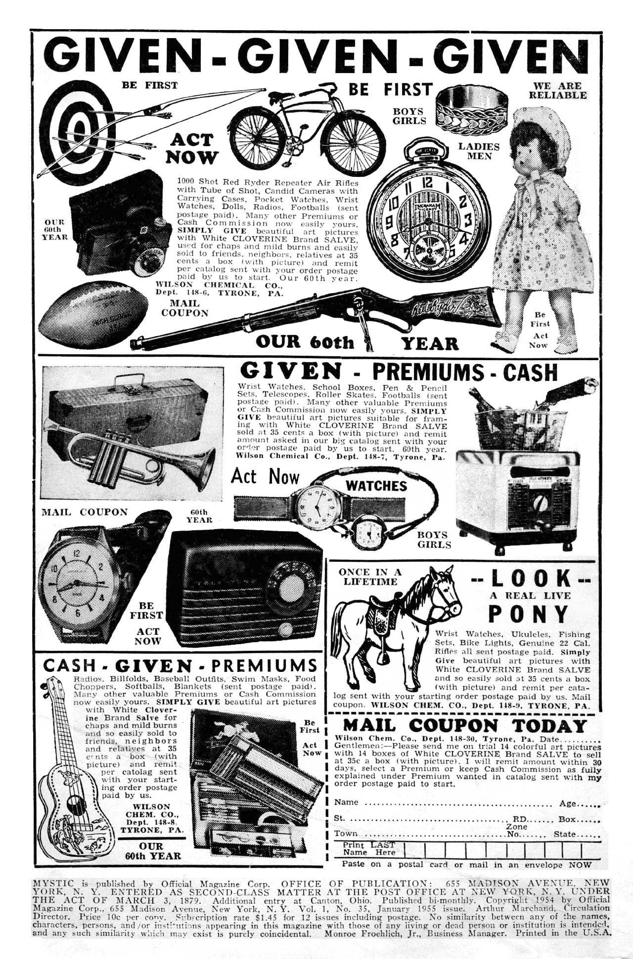 Read online Mystic (1951) comic -  Issue #35 - 2