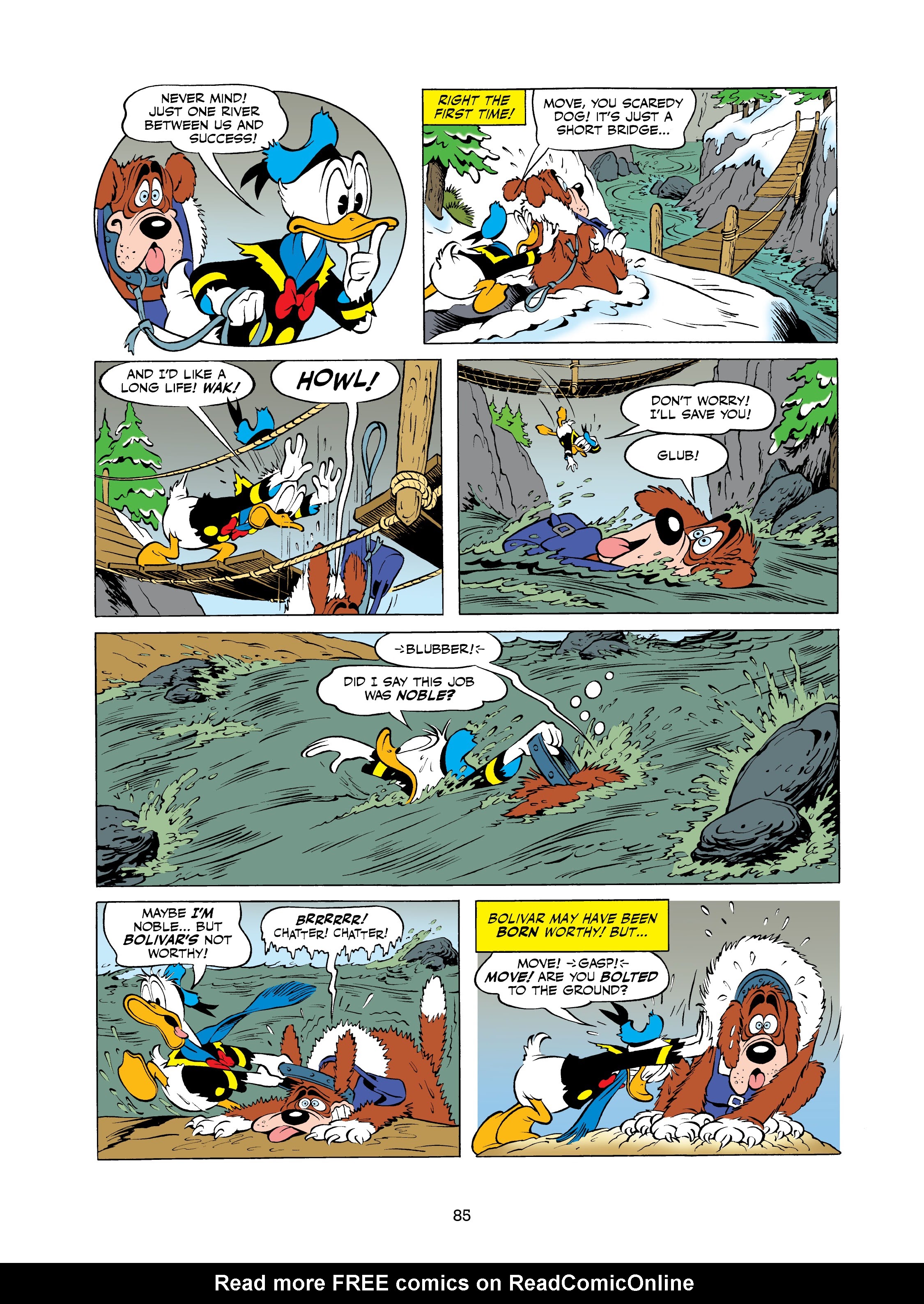 Read online Walt Disney's Uncle Scrooge & Donald Duck: Bear Mountain Tales comic -  Issue # TPB (Part 1) - 85