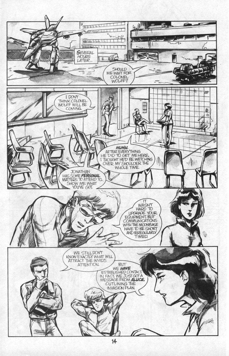 Read online Robotech: Invid War comic -  Issue #3 - 16