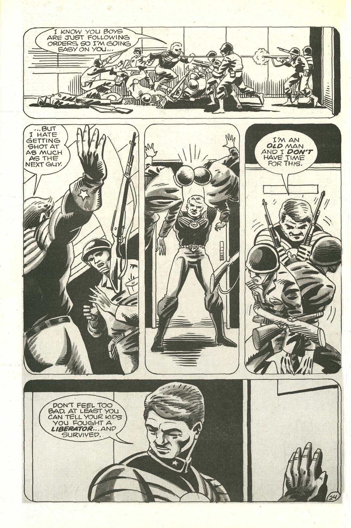 Read online Liberator (1987) comic -  Issue #5 - 26