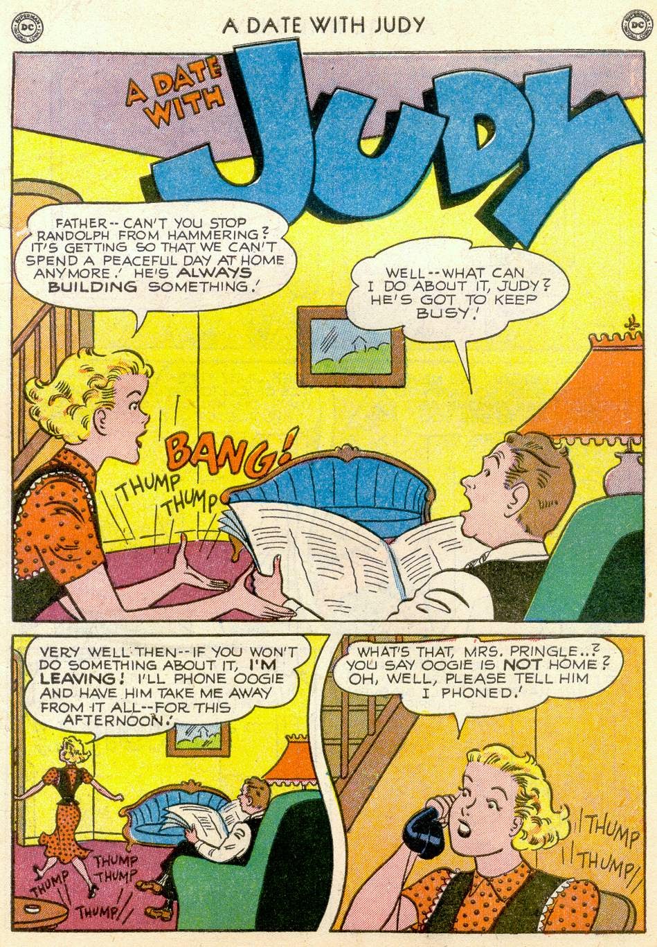 Read online A Date with Judy comic -  Issue #19 - 3