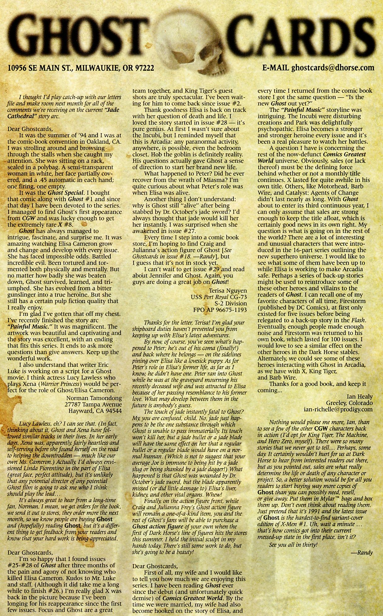 Read online Ghost (1995) comic -  Issue #34 - 25